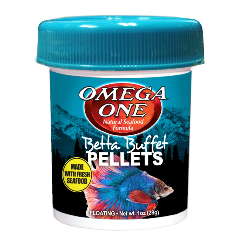 Omega One Betta Buffet Pellets - 1 oz